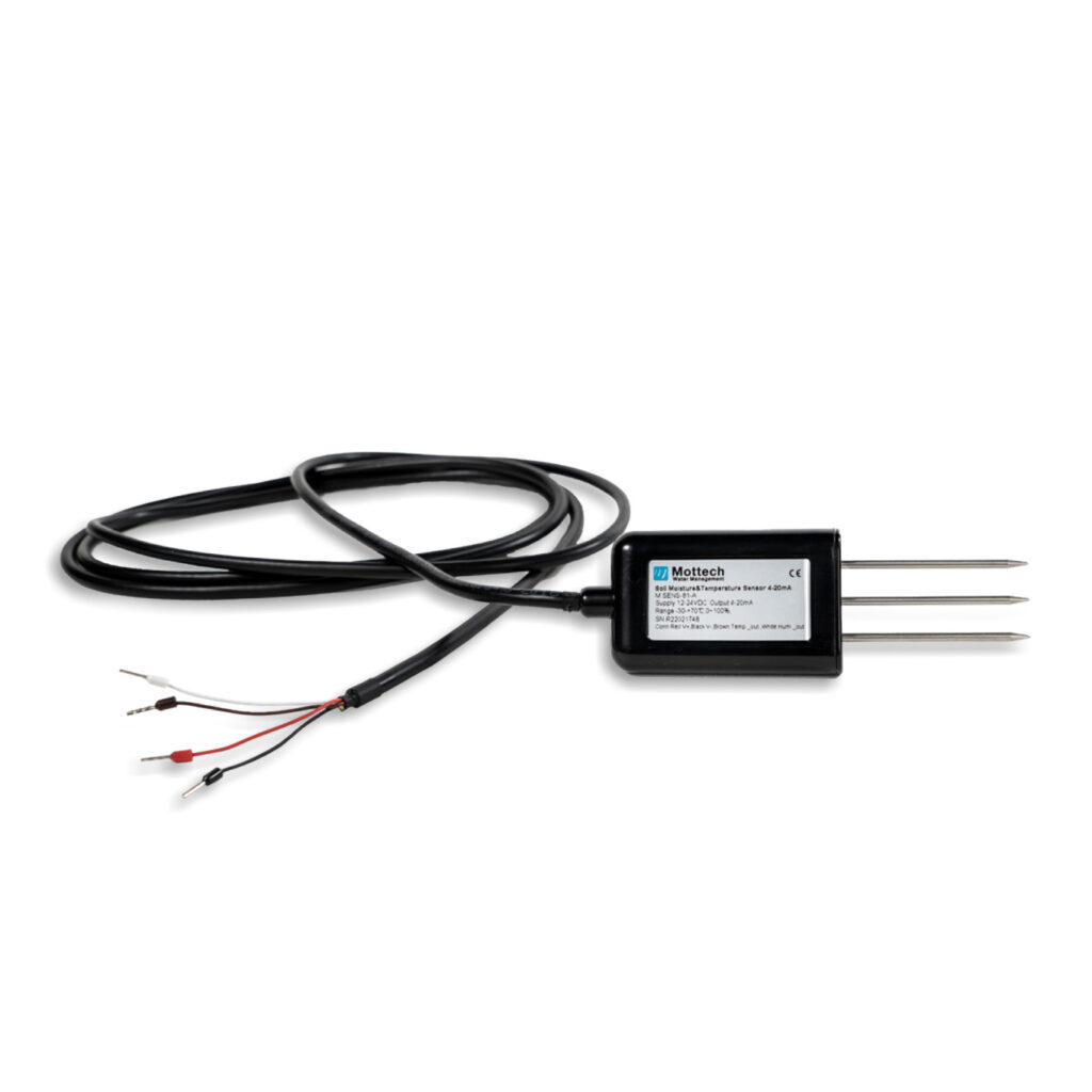 Mottech soil moisture temperature sensor mottech parkland
